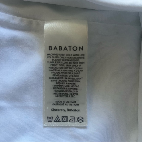 Babaton Aritzia White Bodysuit - Picture 13 of 14